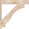 Ekena Millwork Balboa Block Smooth Outlooker, Douglas Fir, 7 1/2"W x 42"D x 42"H OUT08X42X42BOA05SDF - alternate 3